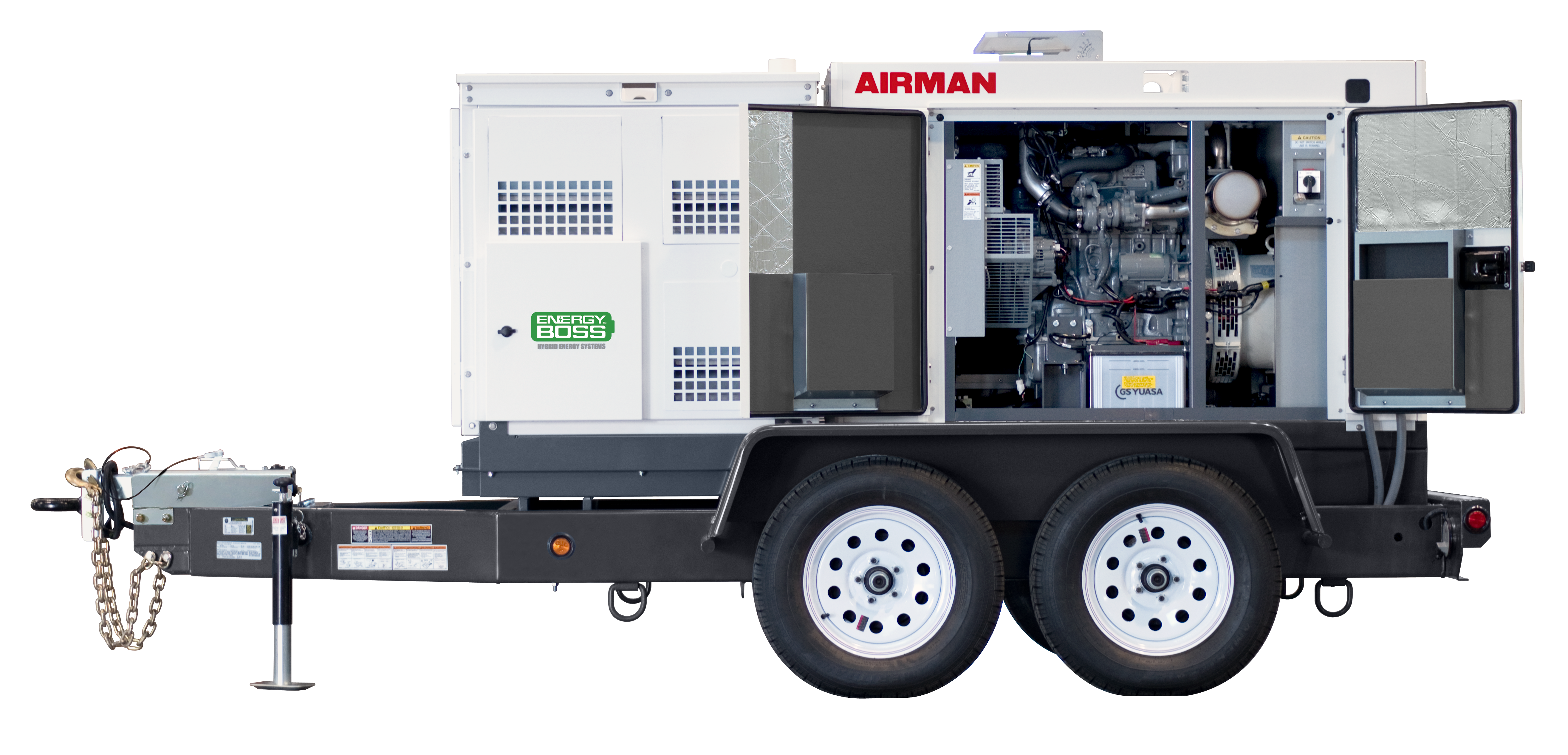 ith Energy Boss, going green has never been easier, thanks to its energy and fuel-efficient features. The hybrid energy system helps reduce fuel consumption, maintenance costs, and greenhouse gas emissions.