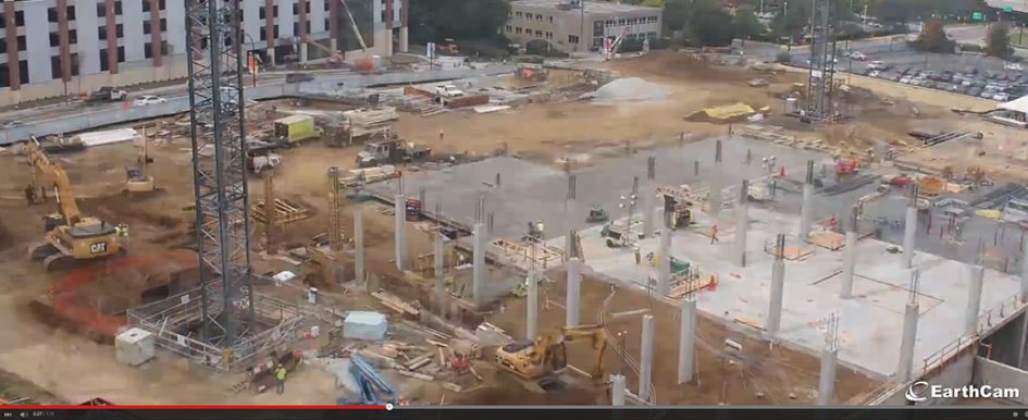 Time-Lapse of the Akron Children's Hospital Construction 