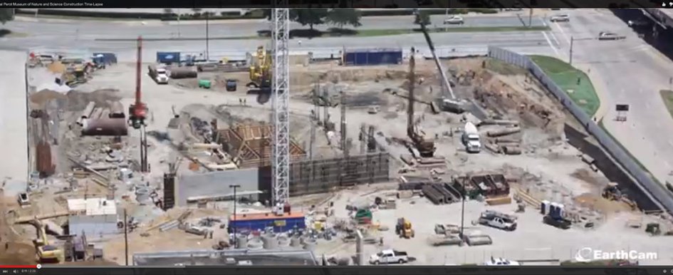 TIme-Lapse of Perot Museum of Nature & Science Construction