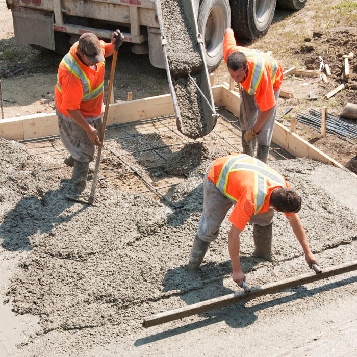 screed roadwork