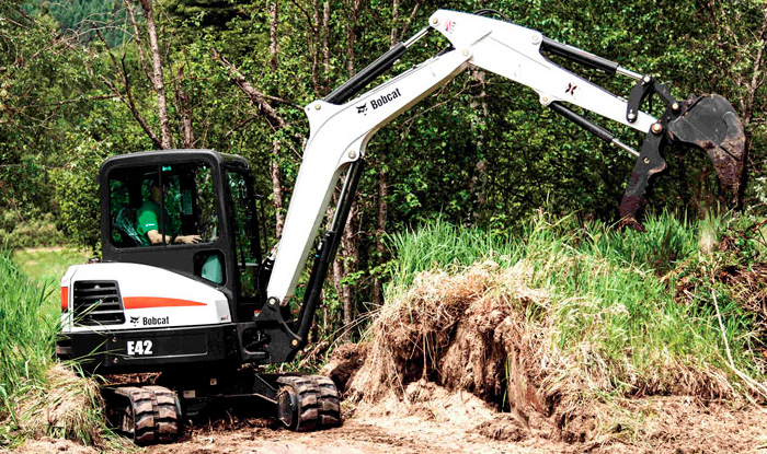 Bobcat compact excavator