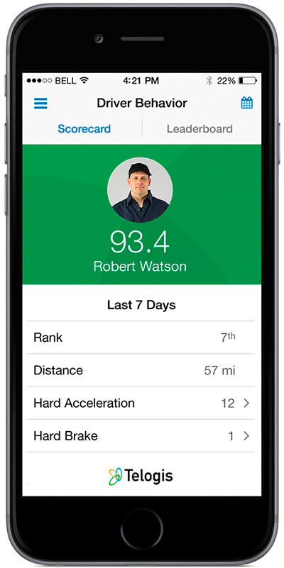 Today's fleet managers have one very powerful tool they can use to shape driver performance and impede poor driving habits: a smartphone.