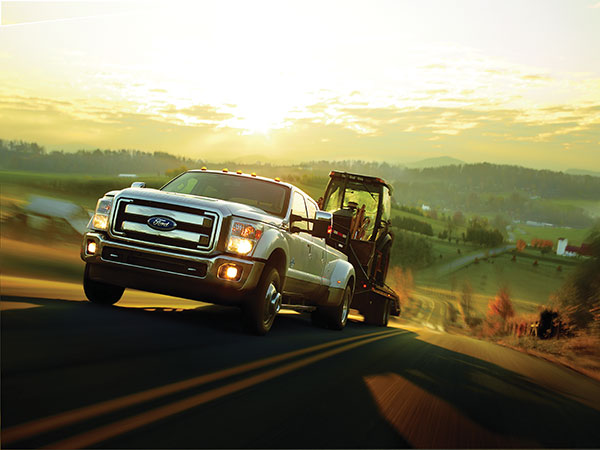 ROUSH CleanTech liquid propane autogas injection fuel systems for Ford F-series trucks offer the same horsepower, torque and towing capacity rating as gasoline-fueled equivalents.