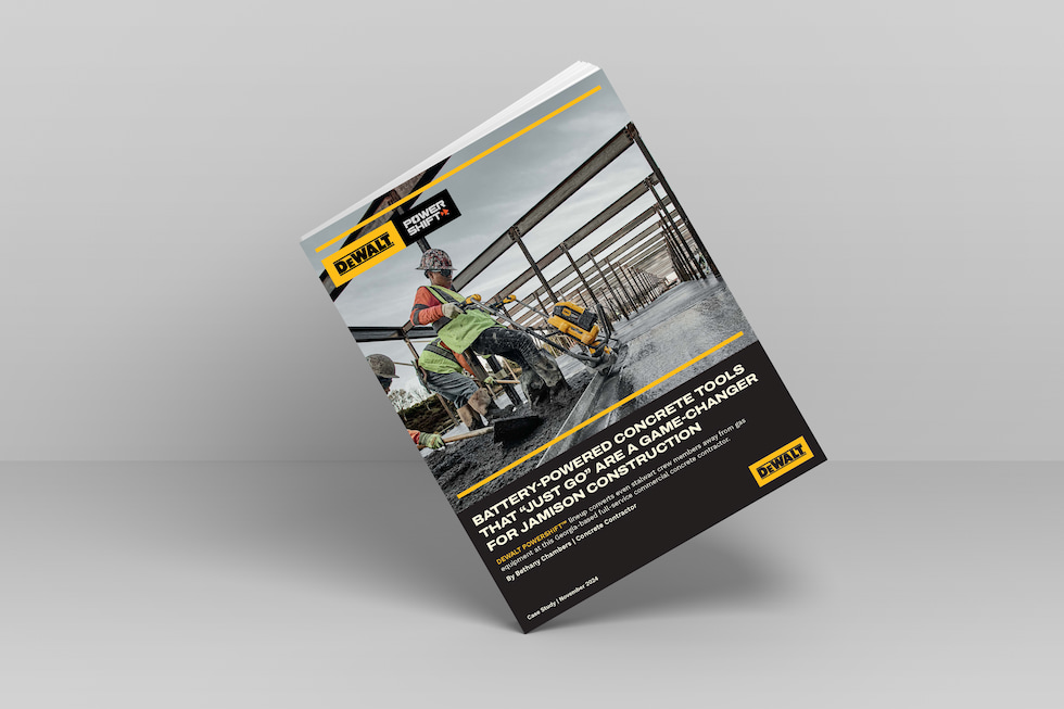 DEWALT POWERSHIFT™: a Game-Changer for Jamison Construction