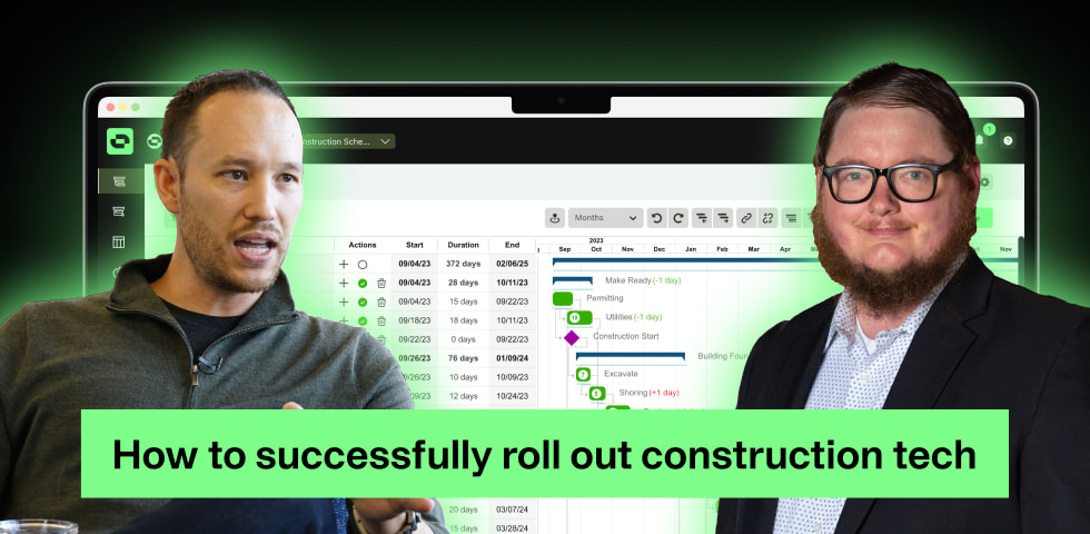 How to Roll Out Construction Tech 