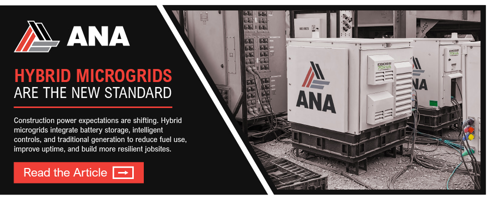 Why Hybrid Microgrids Are Transforming Construction Power