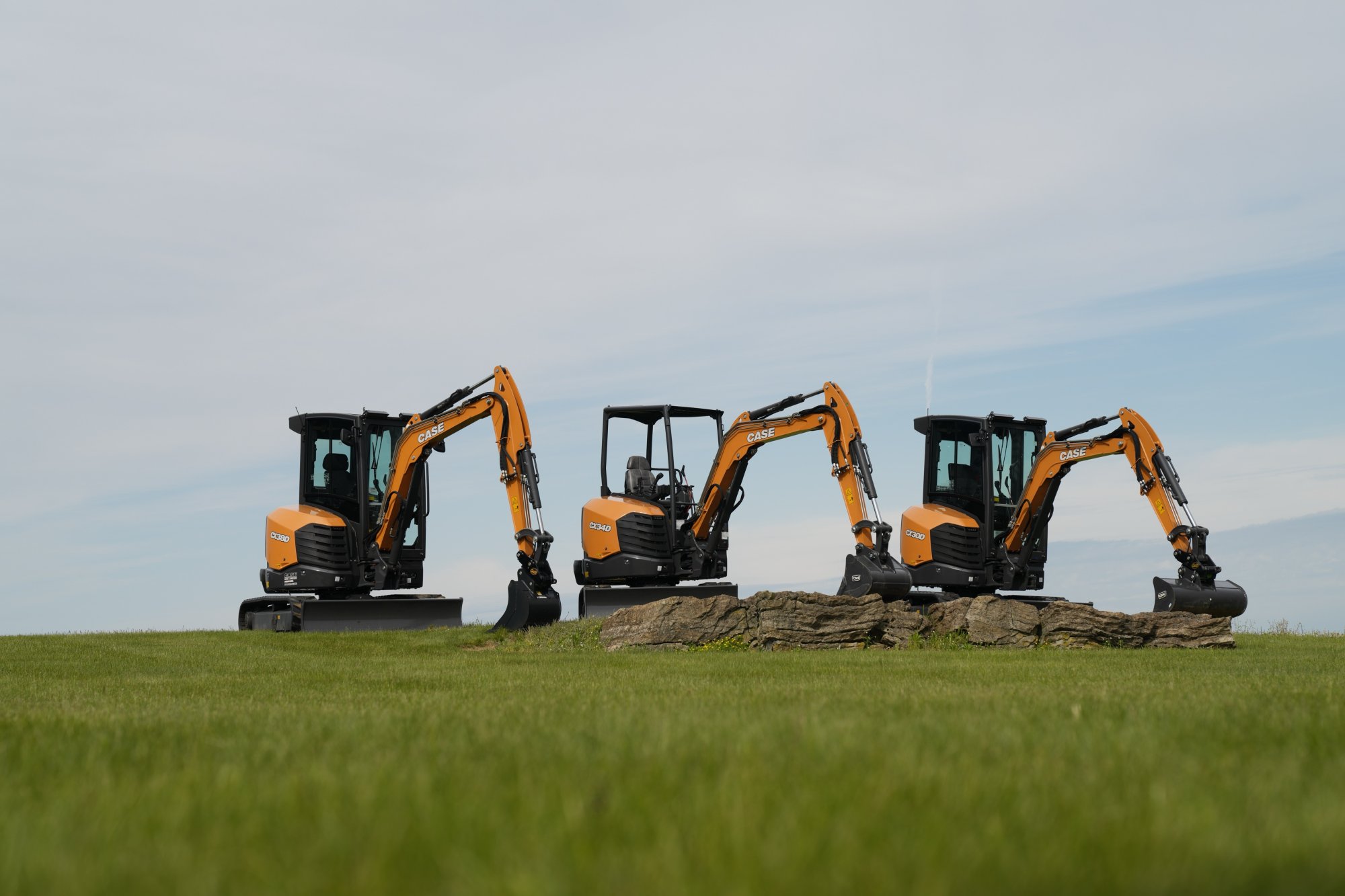 CASE CX30D, CX34D and CX38D