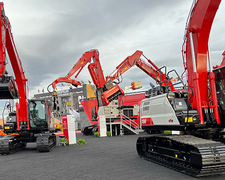 Conexpo 2023: Link-Belt machines