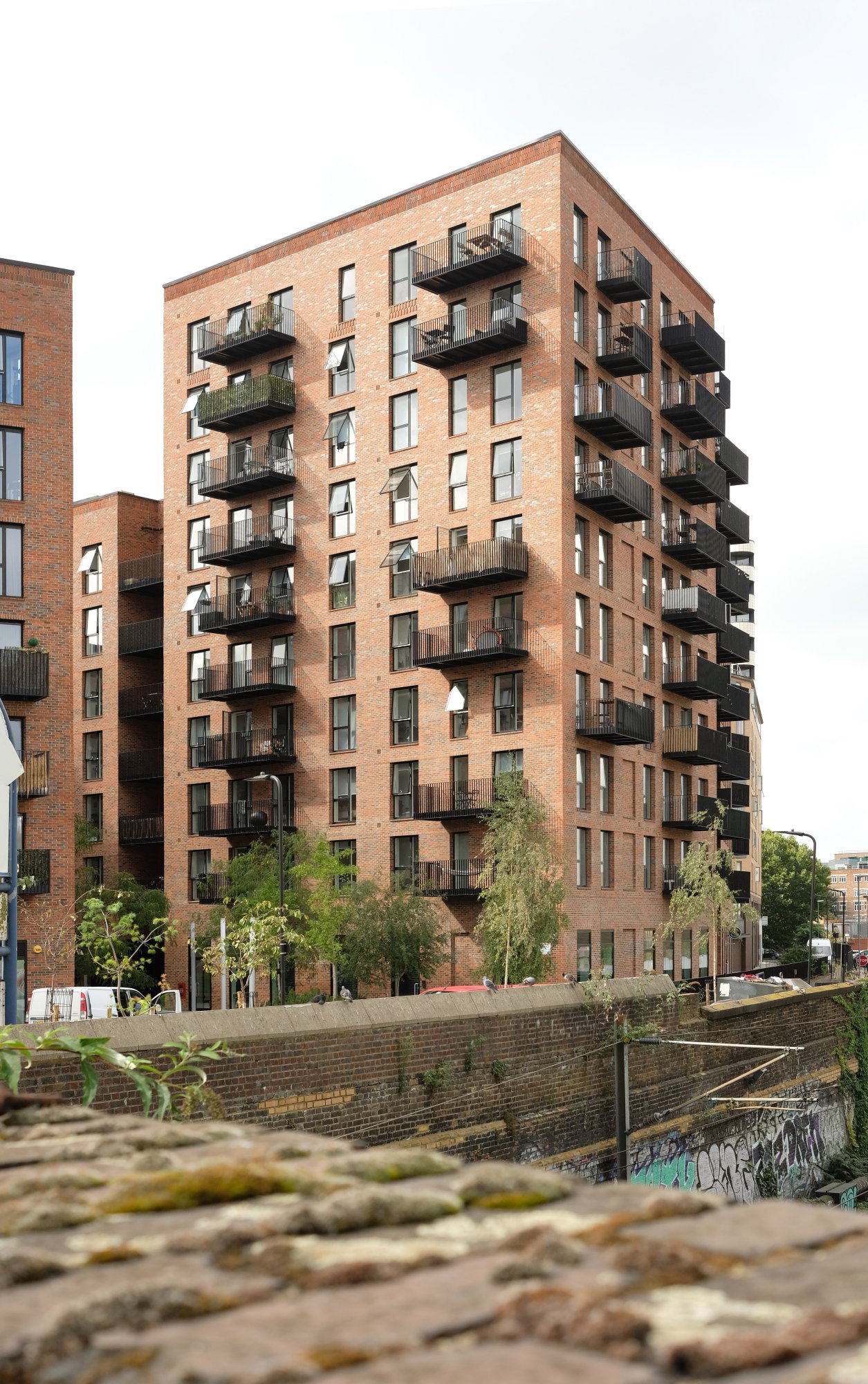 Dalston Works, London, demonstrating cross-laminated timber construction
