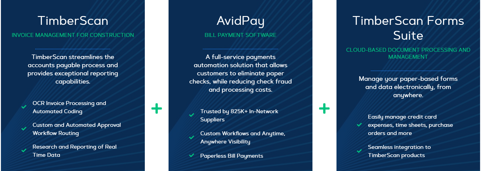 Accounts Payable Automation for Construction Establish a strong foundation for your accounts payable with an end-to-end purchase-to-pay solution made to eliminate manual processing.