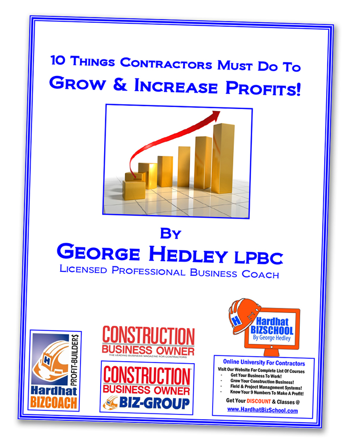 10 Things Contractors Must Do to GROW & INCREASE PROFITS!