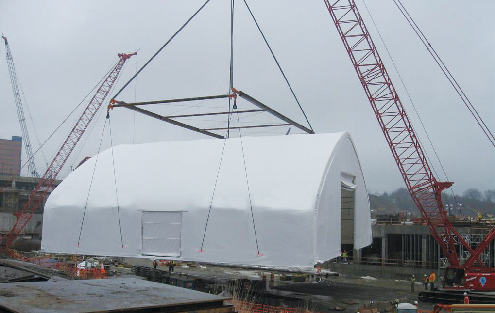 How to Utilize Fabric Buildings to Maintain a Safer Jobsite