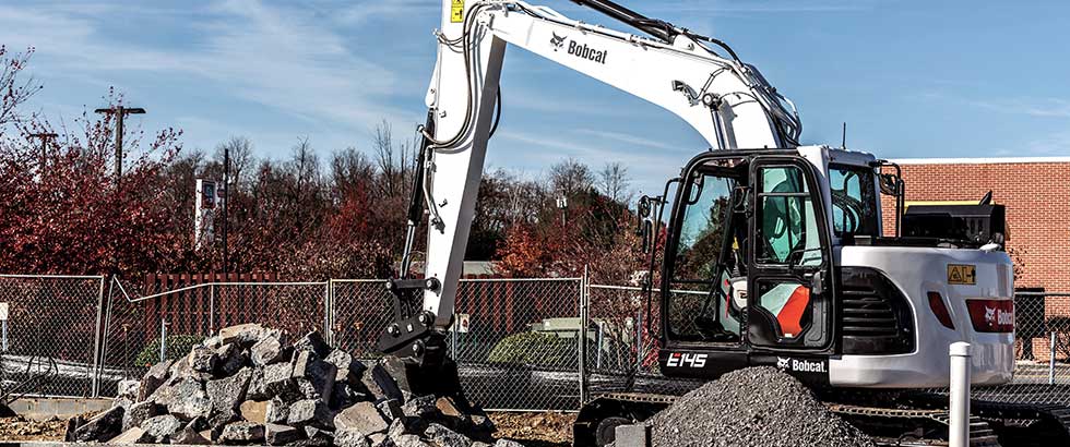 Bobcat excavator