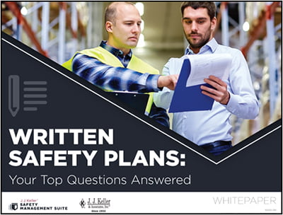 JJ Keller Written Safety Plans