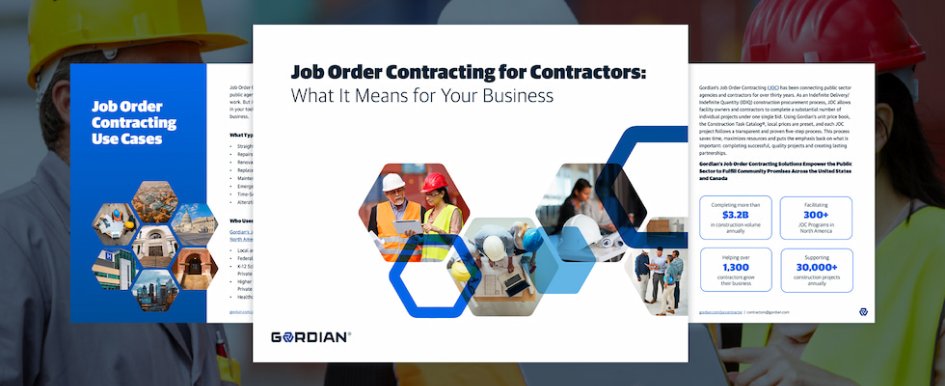 Job Order Contracting for Contractors: What It Means for Your Business