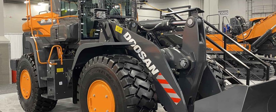 Doosan Wheel Loader With Guarding Package