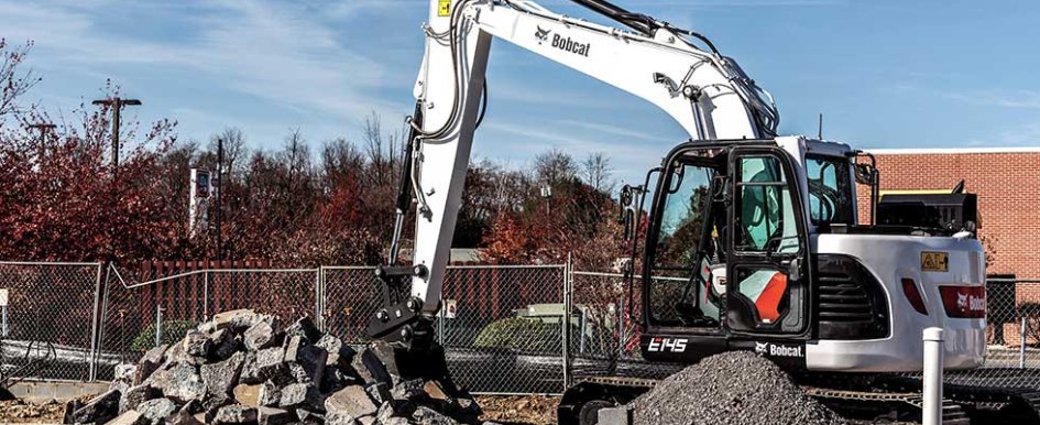 Bobcat excavator