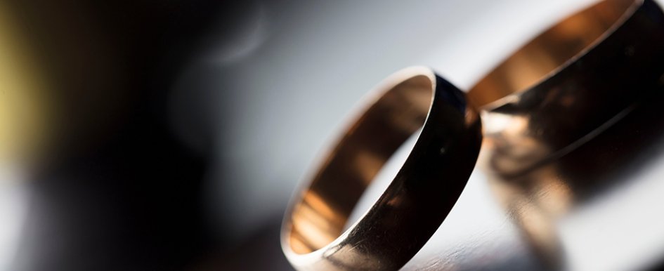 Two wedding rings