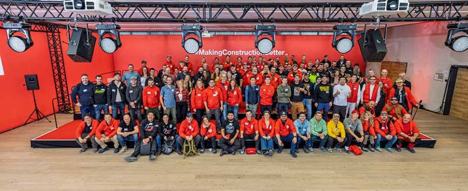 Group picture from Hilti Unboxed 