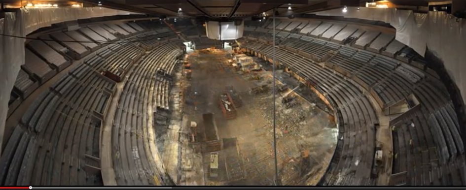 Time-Lapse of Madison Square Garden Transformation