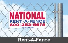 National Construction Rental For unparalleled service and superior customer support, contact us today for the best in Rent-A-Fence, barricades, portable toilets, hand wash stations, luxury restrooms and mobile storage.