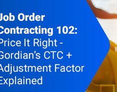 Job Order Contracting 102: Price it Right – Gordian’s CTC + Adjustment Factor Explained