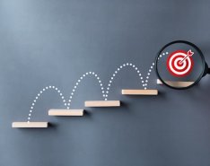 steps leading to a target goal