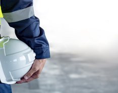 hard hat for construction safety 