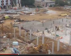 Time-Lapse of the Akron Children's Hospital Construction 