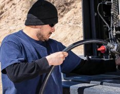 Person fueling equipment