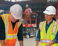 Two United Rentals workers 