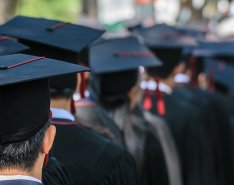 college graduation ceremony