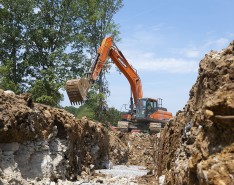 Excavators can be customized to fit business needs