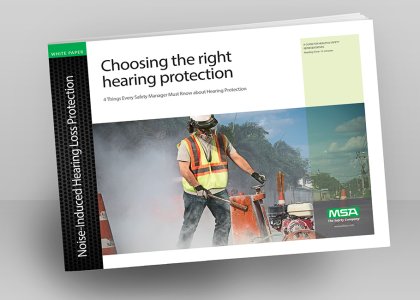 MSA Hearing Protection White Paper