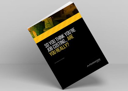 Foundation Software Job Costing White Paper
