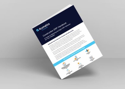 The Definitive Handbook on Selecting the Right Construction ERP Software