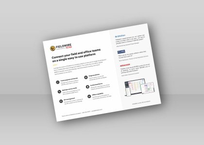 Jobsite Management Software for the Field
