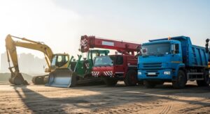 Construction equipment and heavy machinery