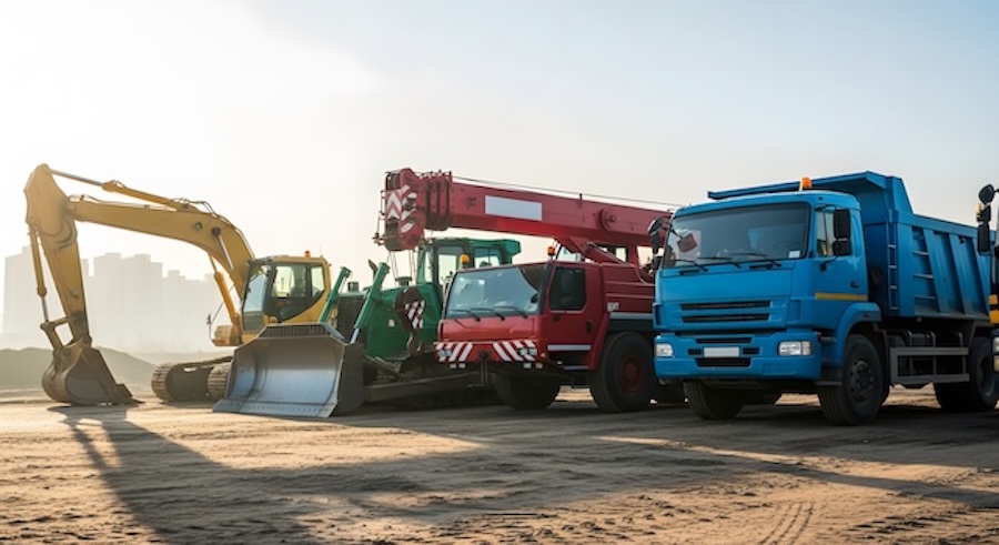 Construction equipment and heavy machinery
