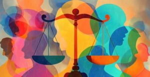 illustration of weighing ethical questions