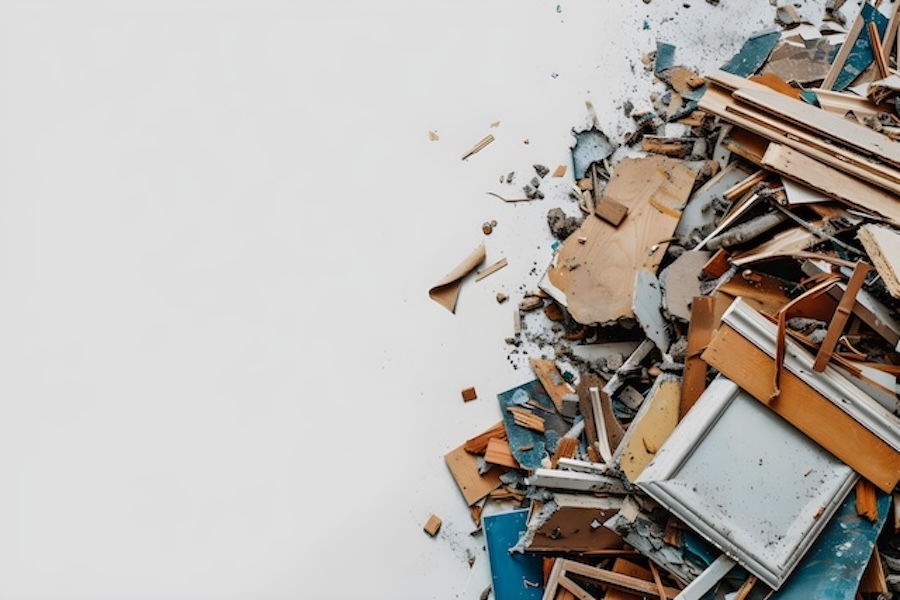 construction materials waste