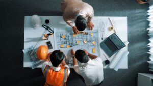 construction project management meeting