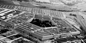 aerial view of the Pentagon