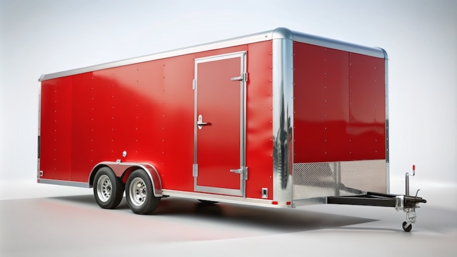 enclosed trailer