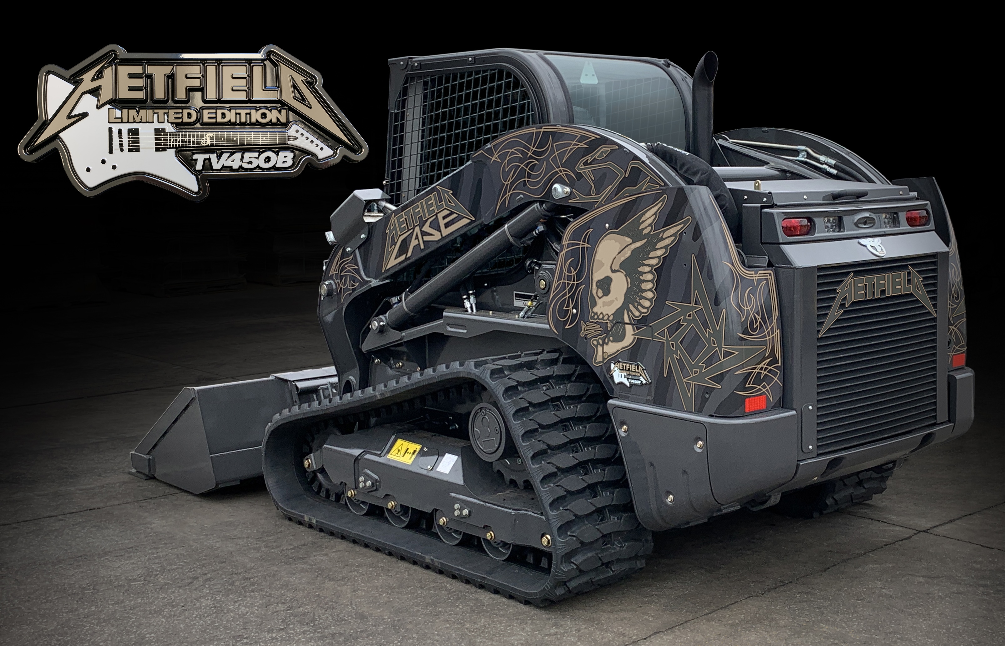James Hetfield limited edition compact track loader