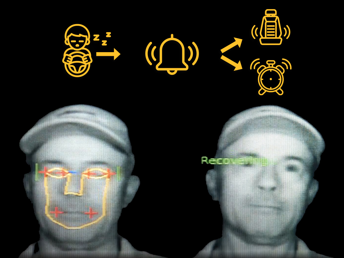 Caterpillar facial recognition features