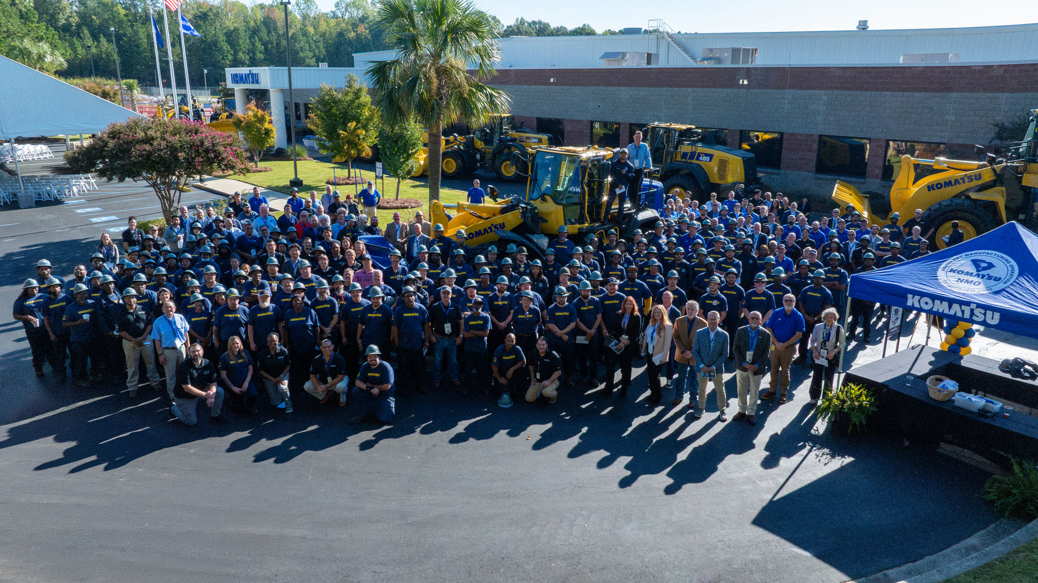 Komatsu Newberry facility 25th anniversary celebration