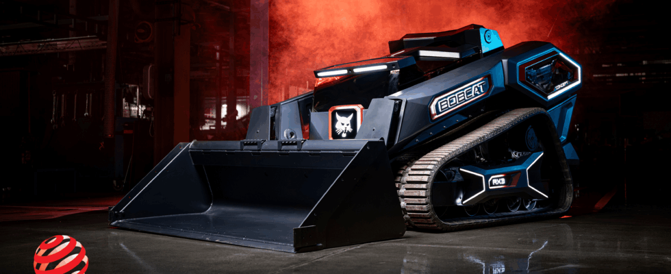 Bobcat's RogueX3 Wins Red Dot, Pushing Construction Innovation