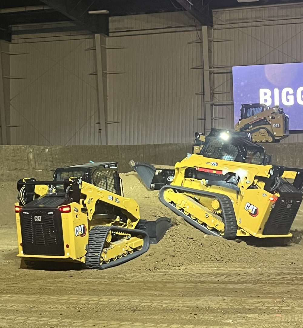 Caterpillar's new 265 (announced in 2023) and 275 compact track loaders
