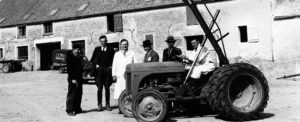 first backhoe loader